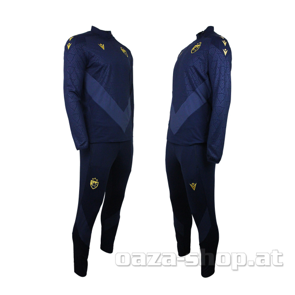 Preview: Macron trening trenerka 1/4 zip teget CZ 2024/25