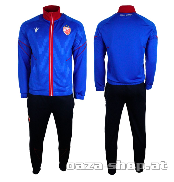 Preview: Macron komplet zip trenerka CZ 2025/26 royalblue