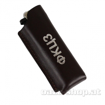 Preview: Kožni uložak za upaljač sa upaljačem CZ braun