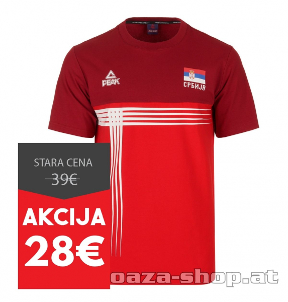 Majica PEAK KSS 2024/25 crvena/bordo