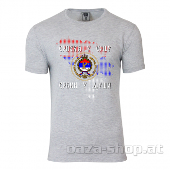 Preview: Majica "SRPSKA U SRCU" 3 Prsta