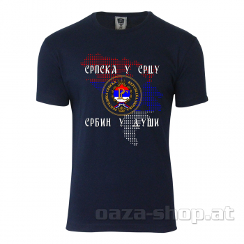 Preview: Majica "SRPSKA U SRCU" 3 Prsta