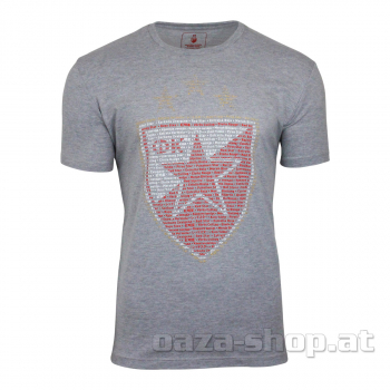 Majica CZ "GRB" 3 ZVEZDE siva