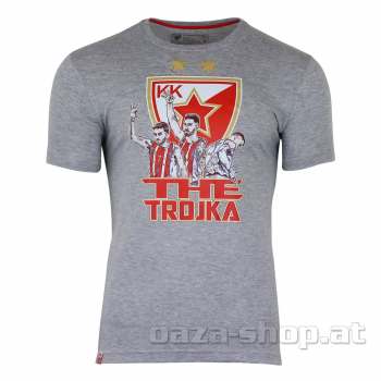 Majica KKCZ "THE TROJKA" SIVA