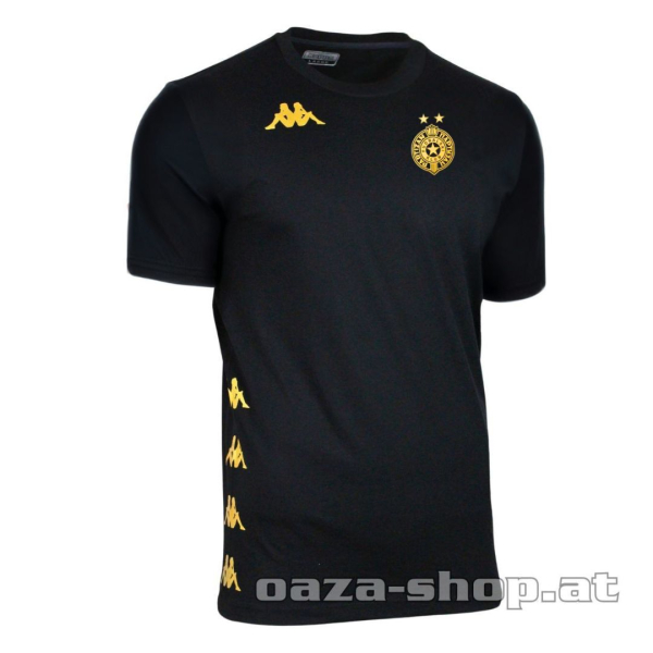 Majica Kappa FK Partizan 2025/26 zlatni grb