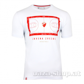 Majica KKCZ "TEREN" bela