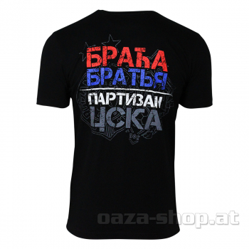 Preview: Majica "PARTIZAN CSKA" crna
