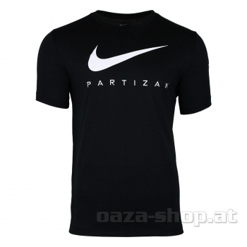 Majica PFC NIKE "PARTIZAN" crna