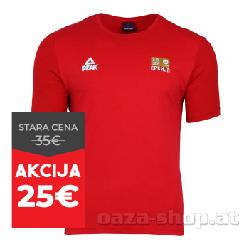 Majica SRB PEAK 23/24 crvena