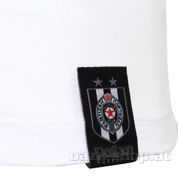Majica PFC "PARTIZAN FOOTBALL CLUB" bela
