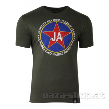 Majica PFC "JA" zelena