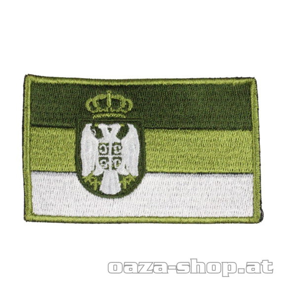 Našivak "SRBIJA" zeleni