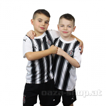 Preview: Dečiji dres crno beli PFC PUMA 2023/24