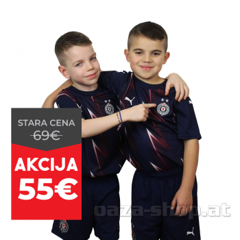 Dečiji dres teget bordo PFC PUMA 2023/24