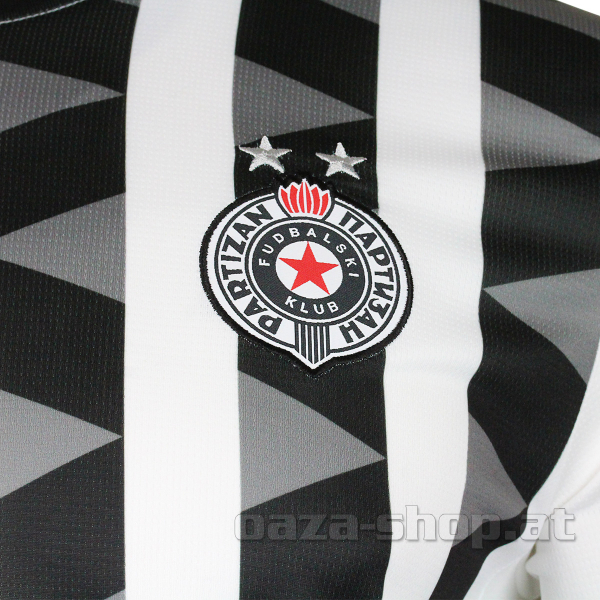 Preview: Dečiji dres Partizan PUMA 2024/25 crno beli