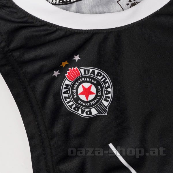Preview: Košarkaški dres KK Partizan crni 24/25