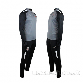 Trening trenerka 1/4 zip siva PFC PUMA 2023/24