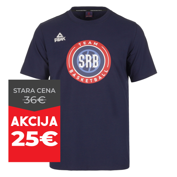 Majica "TEAM SRB" PEAK KSS teget