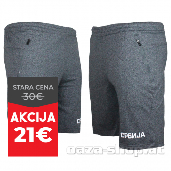 Šorts SRB PEAK sivi