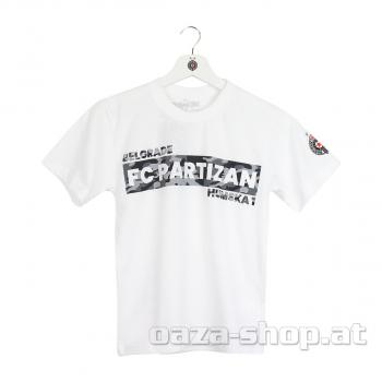 Preview: Dečija majica "FC PARTIZAN" bela
