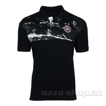 Polo majica PFC "CRNO-BELE ŠARE"