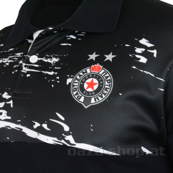 Preview: Polo majica PFC "CRNO-BELE ŠARE"