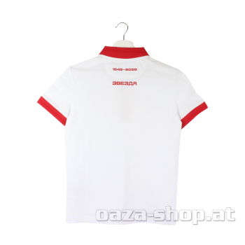 Preview: Dečija macron polo majica CZ bela 2024/25
