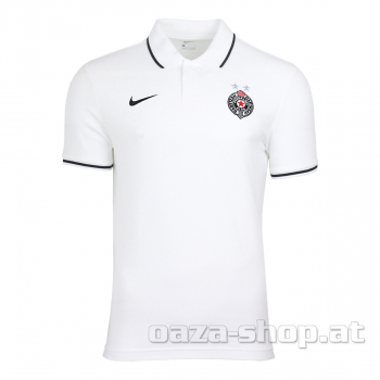 Polo majica PFC "NIKE" bela