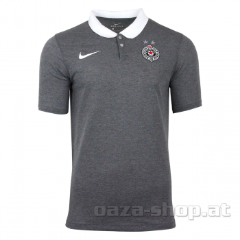 Polo majica PFC siva sa belom kragnom NIKE