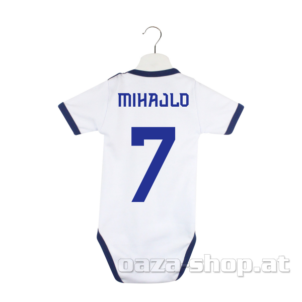 Preview: Bebi bodi KKCZ "Ponos grada" beli/teget