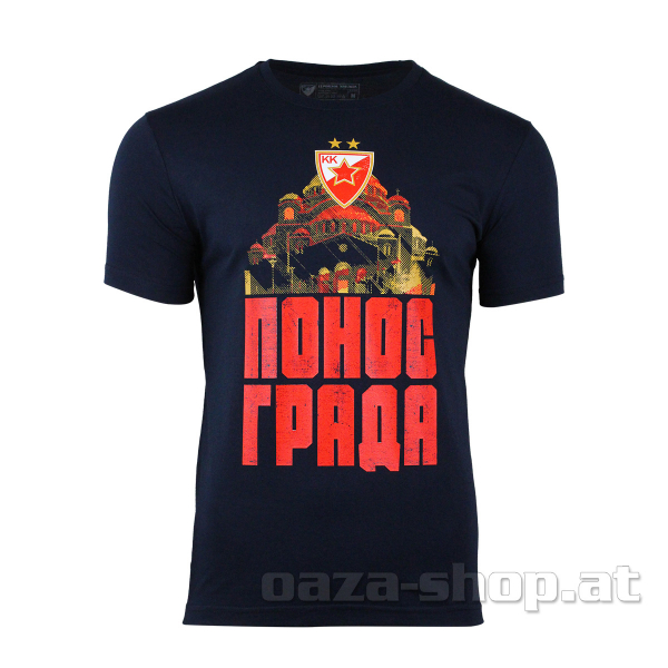 Majica KKCZ "Ponos grada" teget