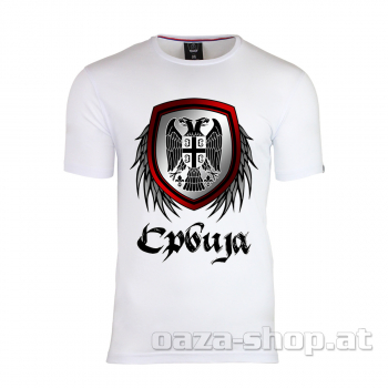 Preview: Majica "3 PRSTA" SRPSKI GRB "PERJE"