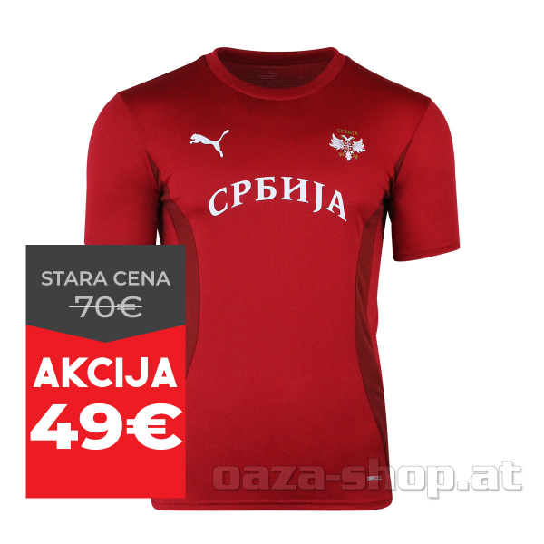Trening dres SRBIJA FSS PUMA 2024 crveni