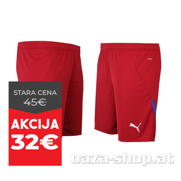 Domaći šorts SRBIJA FSS PUMA 2024 crveni