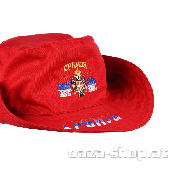 Šešir SRB crveni
