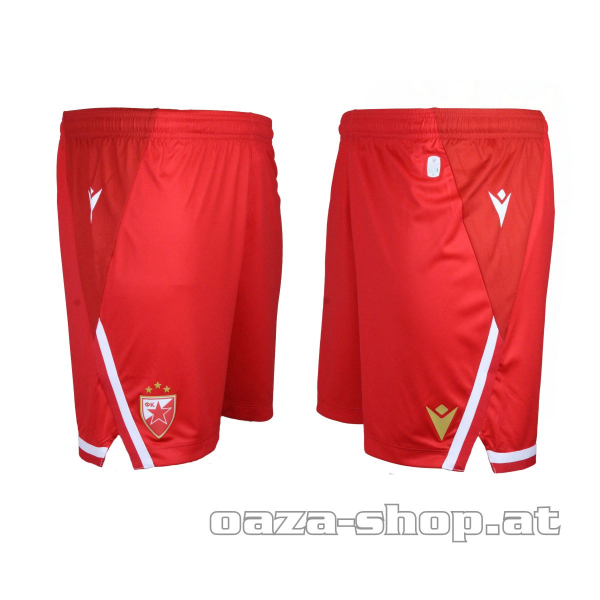 Macron Shorts FK Roter Stern Belgrad 2025/26 Rot