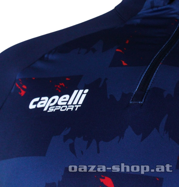 Preview: Capelli 1/4 zip trenerka FSS 2025/26 teget