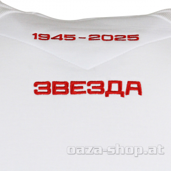 Macron zip duks sa kapuljačom beli CZ 2024/25