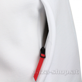 Macron zip duks sa kapuljačom beli CZ 2024/25