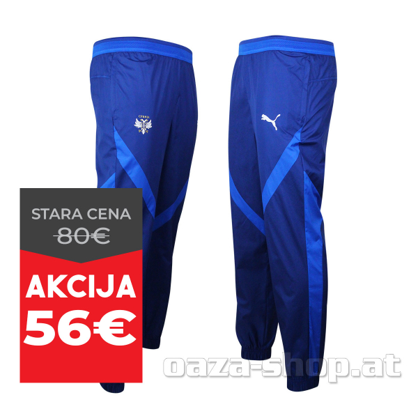 Donji deo trenerke SRBIJA FSS PUMA 2024 plavi