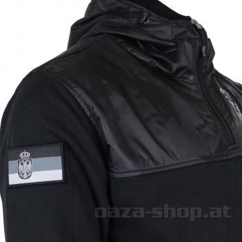 Preview: Trenerka SRB 1/4 zip "3 prsta" crna