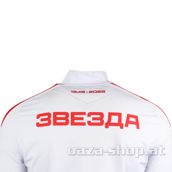 Macron trening 1/4 zip duks beli CZ 2024/25