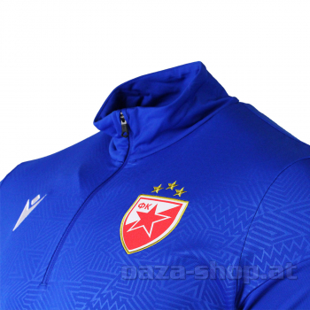 Preview: Macron trening 1/4 zip duks plavi CZ 2022/23