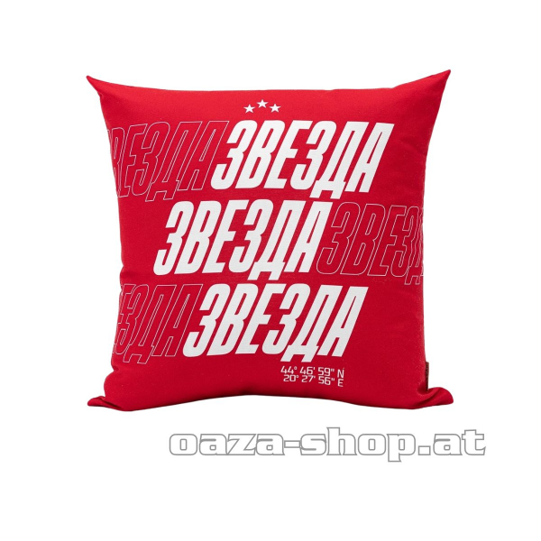 Jastuk CZ premijum "ЗВЕЗДА" mod. 1 crveni