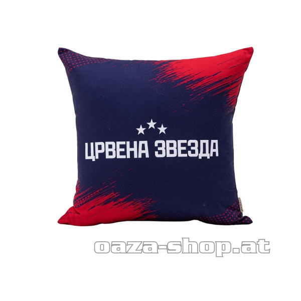 Jastuk CZ premijum "ЦРВЕНА ЗВЕЗДА" mod. 1 teget