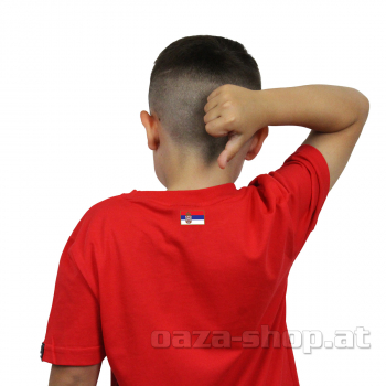 Preview: Dečija majica "3 PRSTA" SRPSKI GRB TROBOJKA