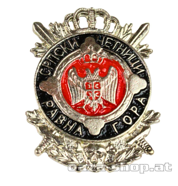 Značka SRB "ravna gora - srpski četnici"