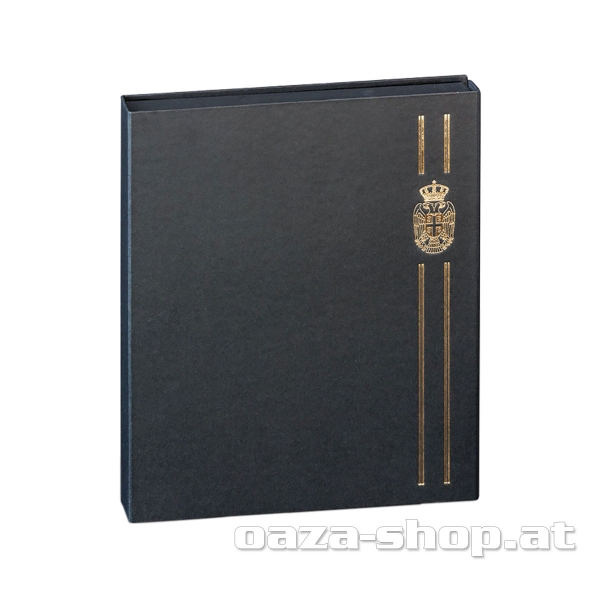 Set rokovnik i olovka SRBIJA u srebro-patini