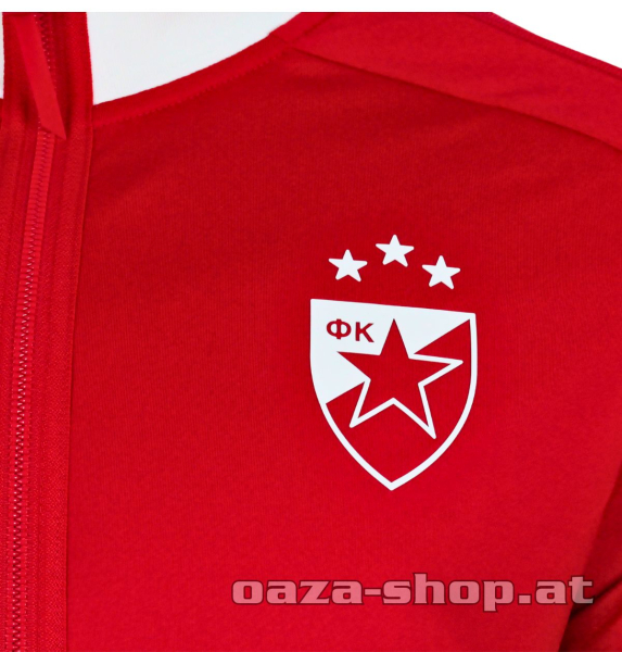 Macron zip duks CZ 2025/26 red