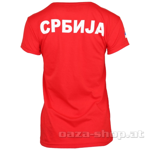 Ženska majica "DVOGLAVI ORAO" crvena